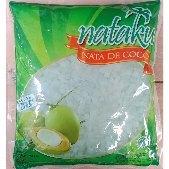 

PROMO Kara Nataku Nata De Coco 1 Kg Sari Kelapa Mini 5 mm - Topping Minuman Boba