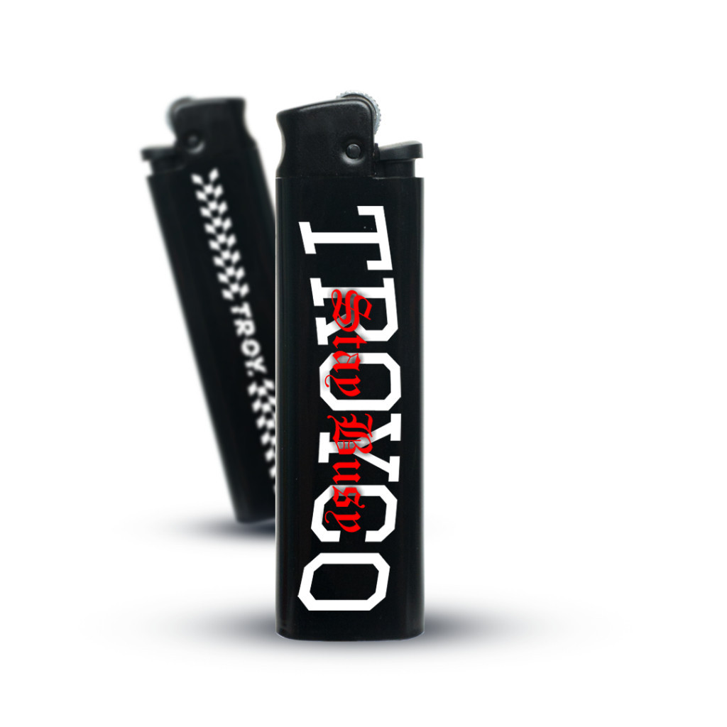 Troy Company Lighter Black Hitam KA 207