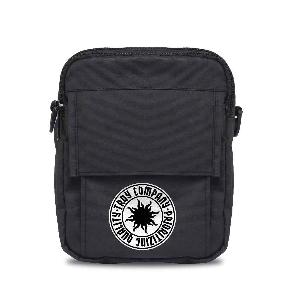 Troy Company Sling Bag Tas Selempang Hitam SB 2506