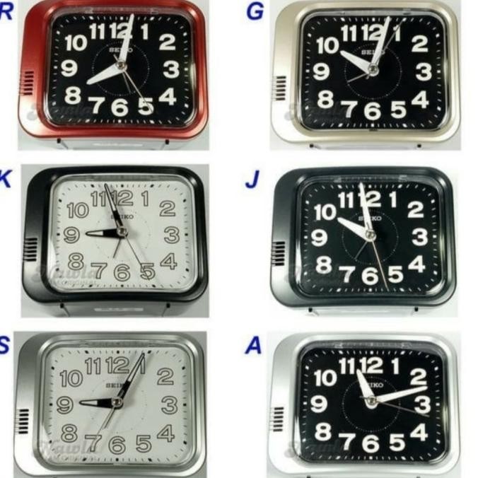 QHK028 Jam weker seiko Original