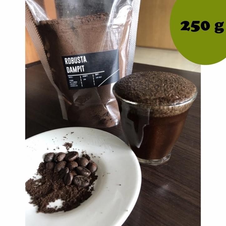 

ty-35 250 g Kopi Bubuk Kasar dan Halus Murni Robusta Dampit & Kawi Khas Malang - Bisa untuk Cafe, Warung dan Rumahan - Promo - Murah dan Nikmat - Beserta Cara Penyeduhan Original