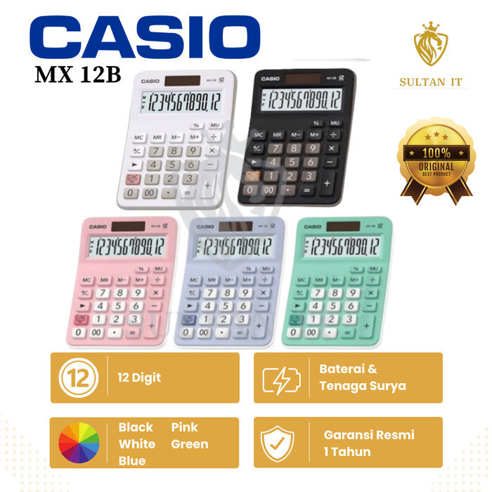 

KALKULATOR CASIO MX-12B ORIGINAL