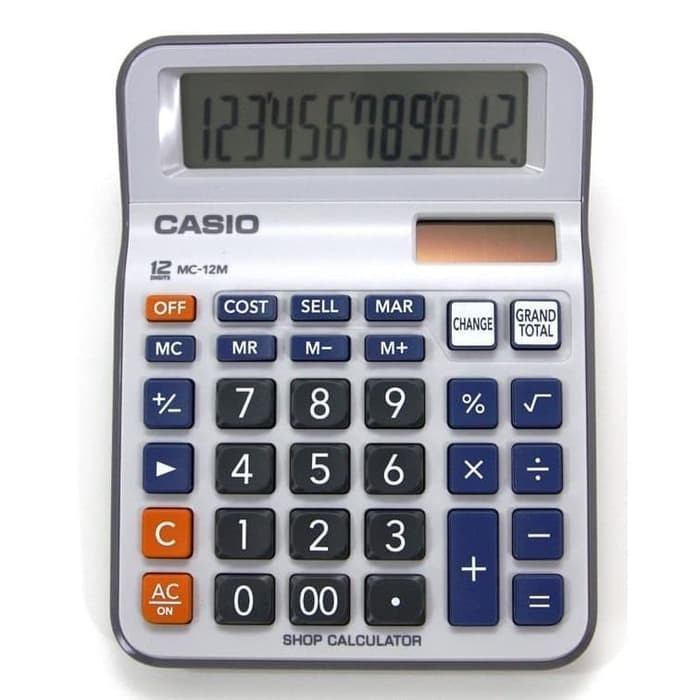 

KALKULATOR CASIO MC 12M ORIGINAL - 12 DIGIT