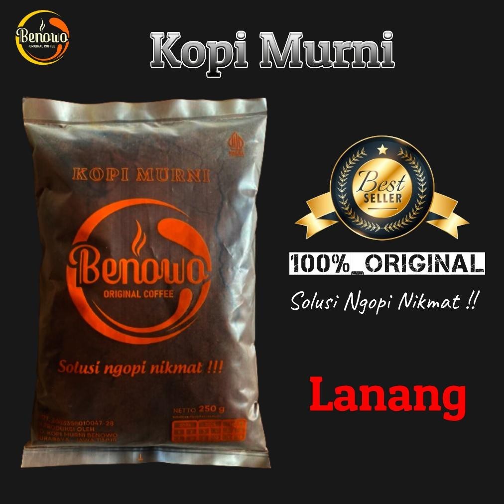 

fth- Kopi Benowo | Kopi Bubuk Lanang 100% Murni | 250Gram Murah