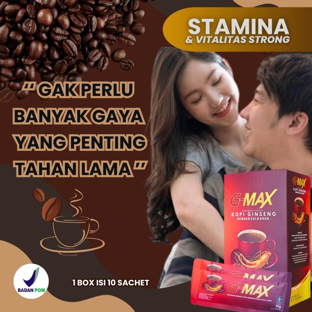 

df-8 KOPI STAMINA PRIA DEWASA TAHAN LAMA ORIGINAL BPOM GMAX KOPI EXTRA GINGSENG 10 SACHET DARI HERBAL ALAMI BERKUALITAS Viral