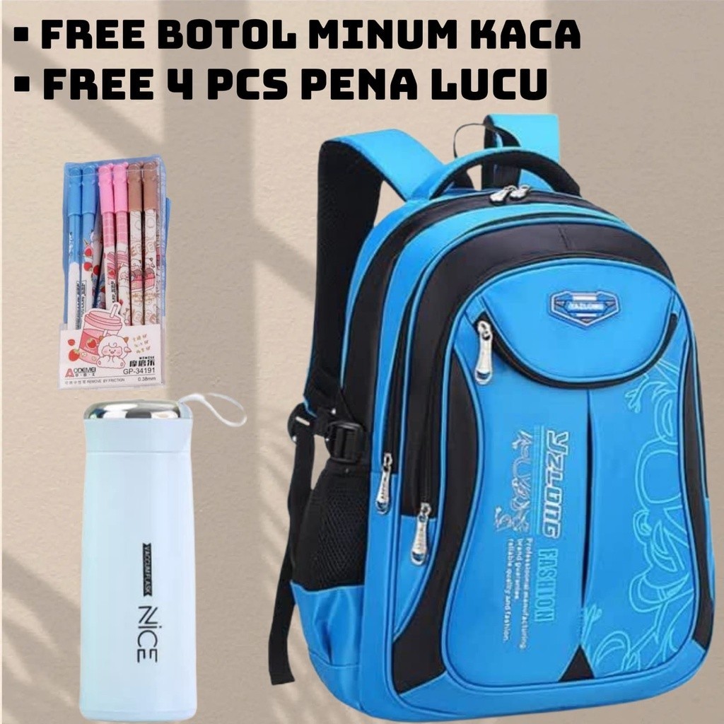 Tas Paud Smp Rnsel Anak Terbaru 2024 Sekolah Travelling Bakpak Ransel Trendy Karakter Anti Air Laki2