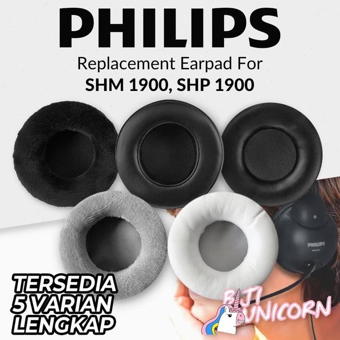 (NEW) Earpad Earcup Philips SHP1900 SHM1900 SHP SHM 1900 Busa Bantalan Foam
