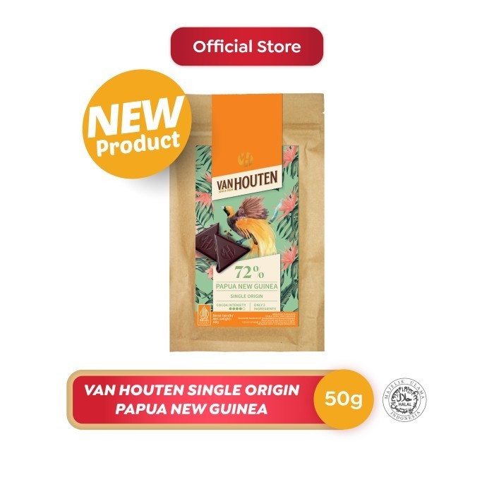 

Ready Van Houten Single Origin Papua new Guinea 50 g