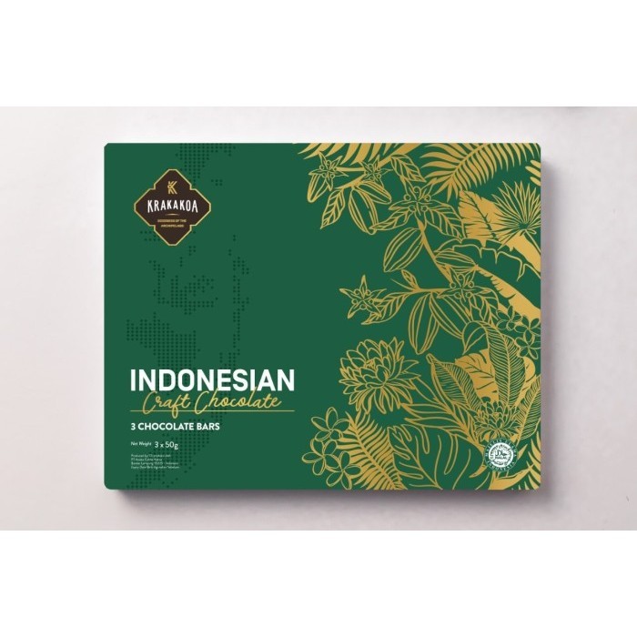 

Ready Krakakoa - 3-Bar Set Chocolate ArtForIndonesia Contest