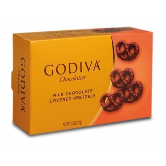 

Ready Godiva Milk Chocolate Pretzels