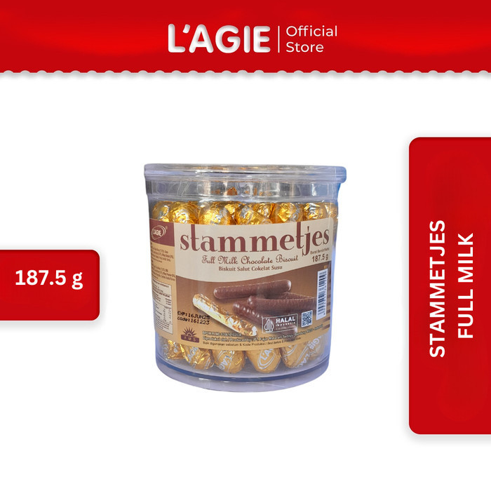 

Ready Lagie Coklat Stammetjes Full Milk 187.5gr