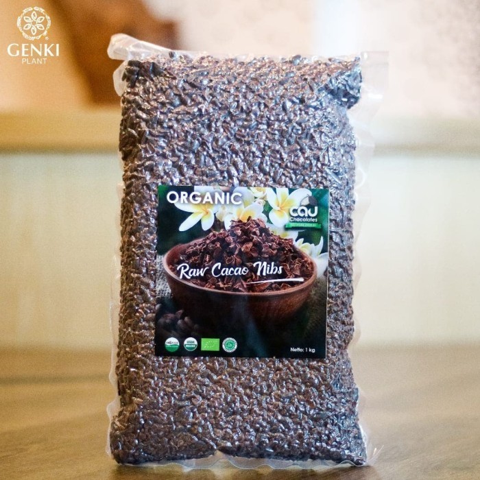 

Ready Organic Raw Cacao Nibs ( Cau Chocolate) - 1 Kg