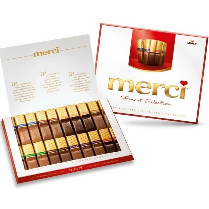 

Ready Storck Merci Assorted Chocolate 250gr Cokelat Impor Eropa