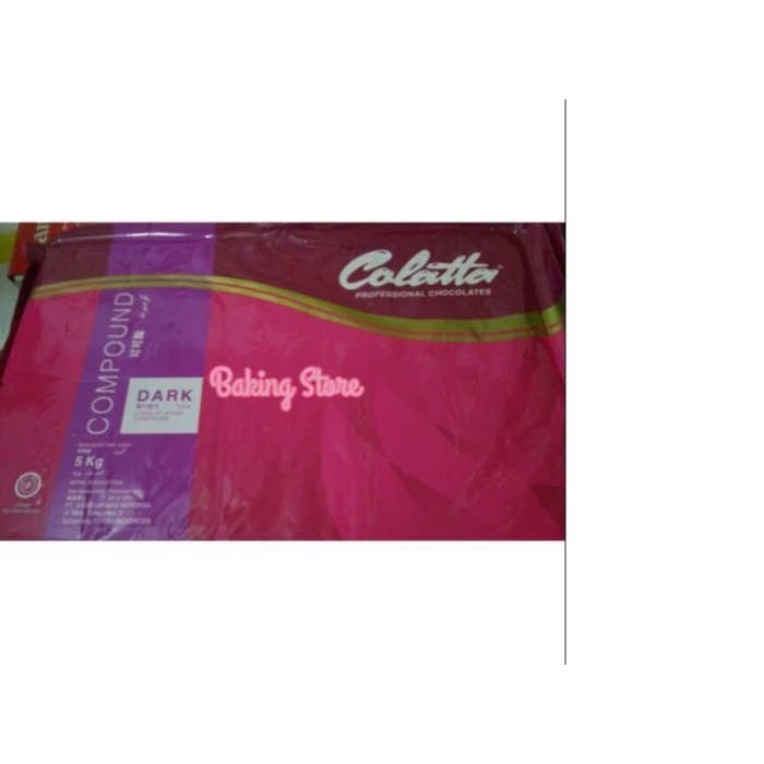 

Ready Chocolate Compound Colatta Dark 5kg !!!