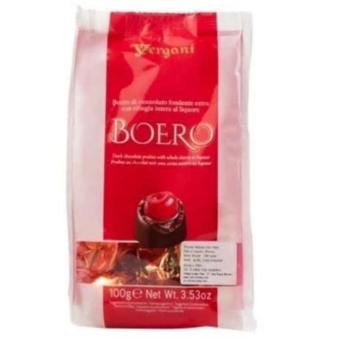 

Ready Vergani Boero Cherry Chocolate Cokelat Ceri Coklat Italy