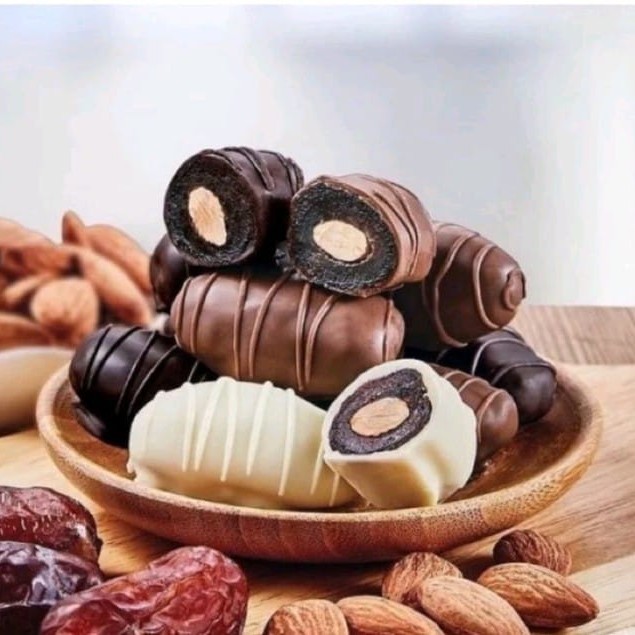 

Ready Coklat Kurma Almond 250 gr mix / Original Chocolate