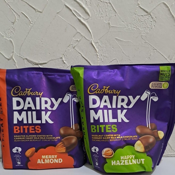 

Ready CADBURY DAIRY MILK BITES 120 GR