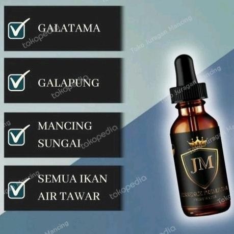 TERHEMAT - Umpan Ikan Galatama, Galapung, Harian - JM PREMIUM 30 ML