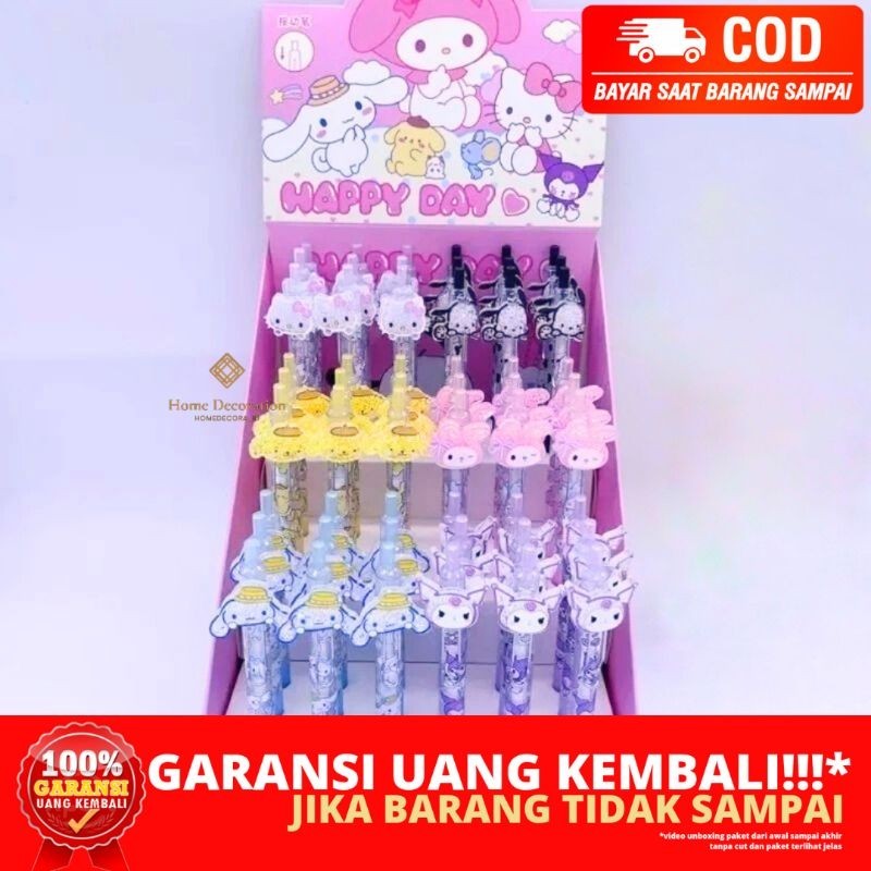 

(HOMEDECORA_ID) BERGARANSI POCHACCO PEN PULPEN PENA WARNA HADIAH KADO ANAK KARAKTER SANRIO WAJAH POCACO HELLO KITTY MY MELODY POMPOMPOM KUROMI JAMBI
