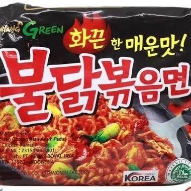 

Samyang Green E Goreng Rasa Ayam Pedas Halal 140 Gram
