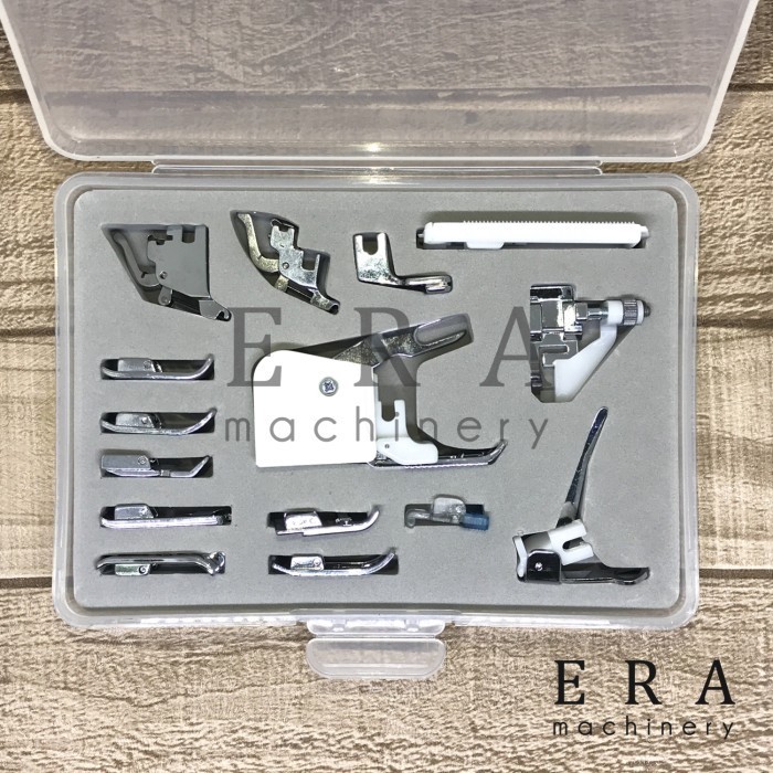 

Terlaris Sepatu Portable Set (15pcs) Taiwan Presser Foot Kit SALE