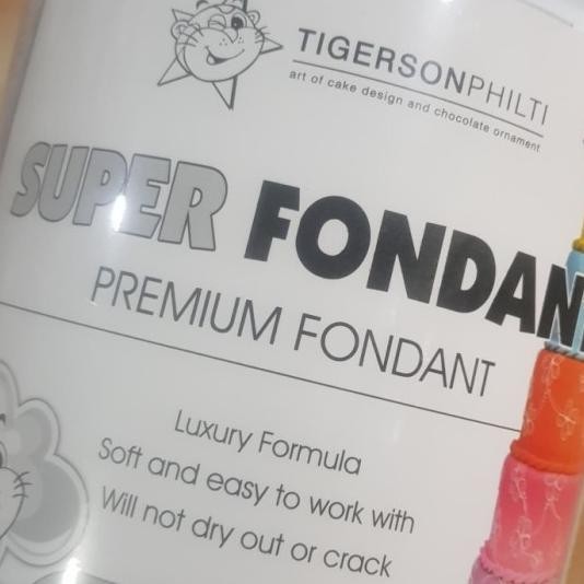 

Fondant Tigerson White 5Kg Pail Putih Vanilla Non Bebas Ongkir