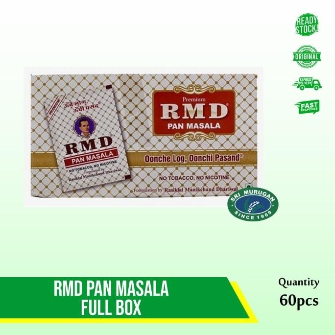 

RMD PAN MASALA FULL BOX-60 PCS