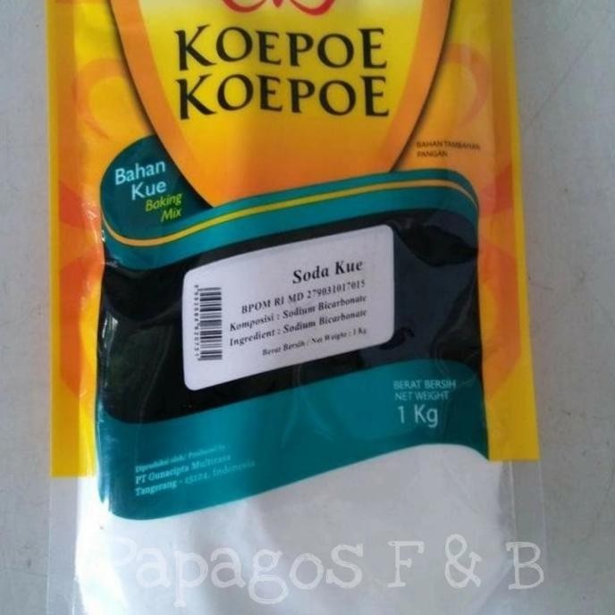 

Baking Soda Kue Koepoe Kupu Kupu 1 kg / kilo CDS