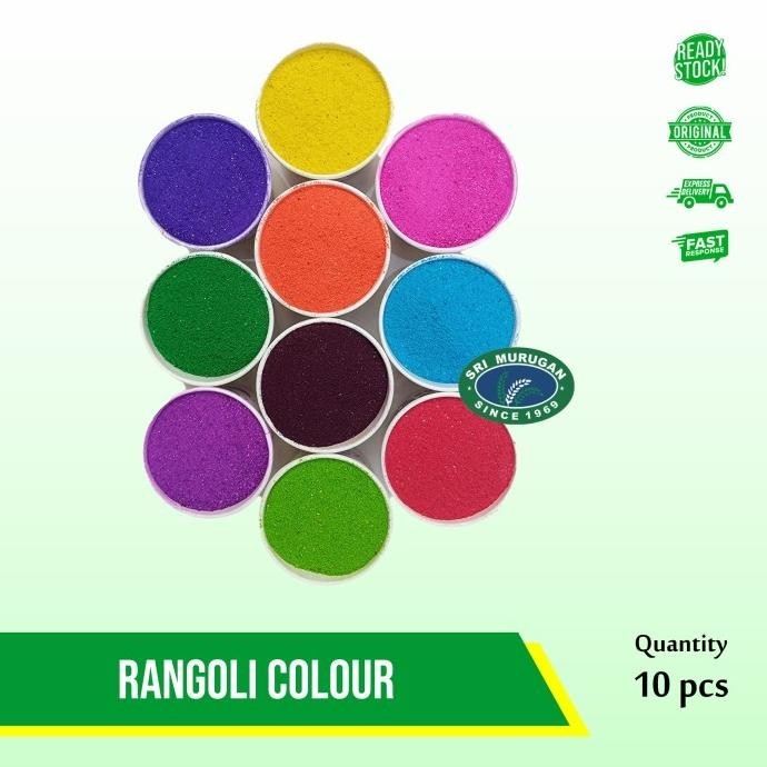 

RANGOLI COLOUR 10 PCS