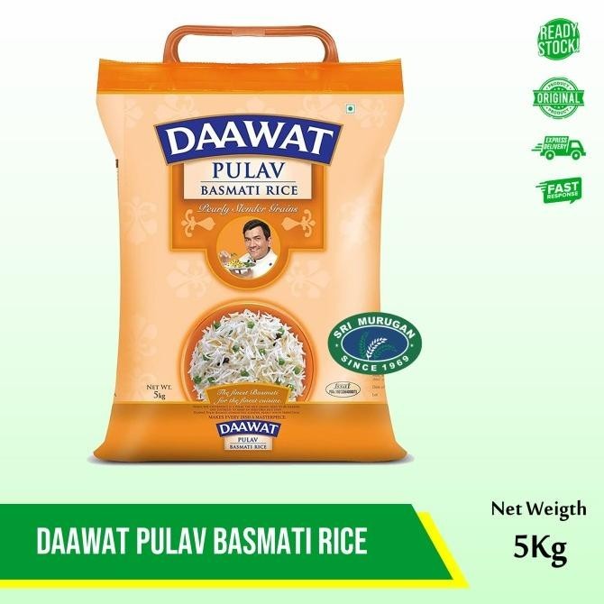 

DAAWAT PULAV BASMATI 5KG
