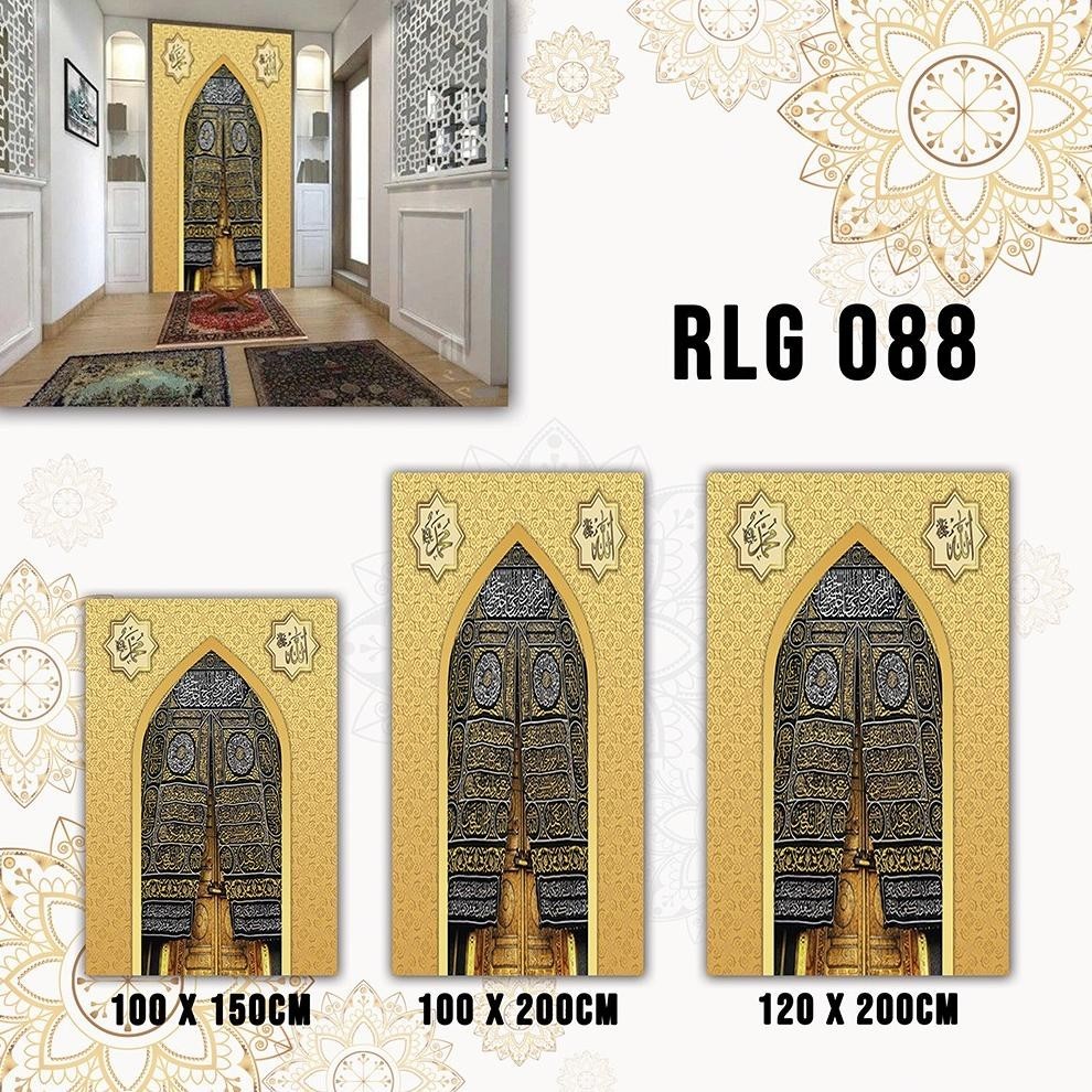 TGH Stiker Dekorasi Musholla Mihrab Wallpaper Dinding Ruang Mushola Rumah Walpaper Mihrob Kantor Wal