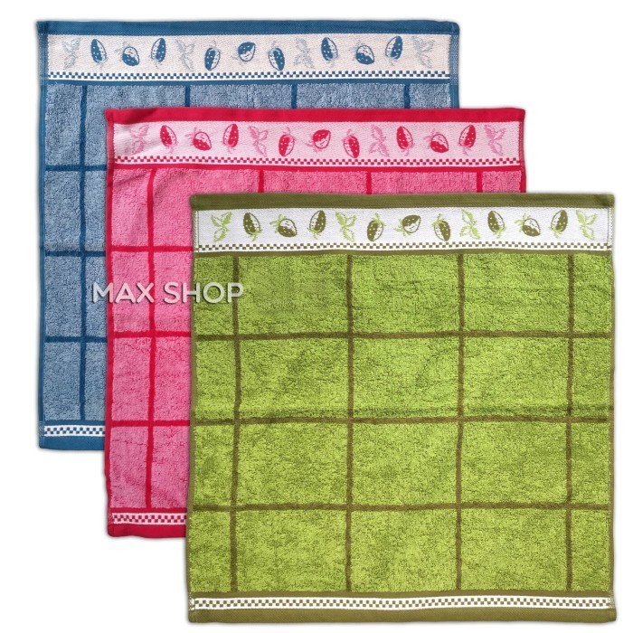 SERBET HANDUK KASTEX 50X50CM BY LENUTA - LAP TANGAN HANDUK HAND TOWEL