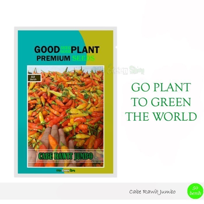 SALE 50 BIJI - BENIH BIBIT CABE RAWIT PUTIH SETAN JUMBO 212 F1 UNGGUL