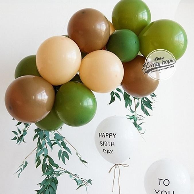 Balon Latex Retro Isi 100 / Balon Latex Retro Vintage 100/ Balon Dekor Ganepkuswandarilaris