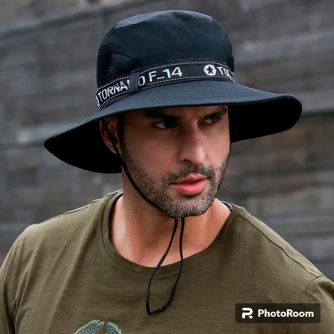 Topi Rimba Topi Gunung Pria/Wanita Lebar Pinggir Topi Import