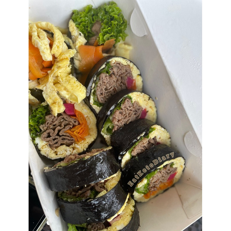 

HALAL - Keto Kimbab Gluten Free Kulit N Lembaran
