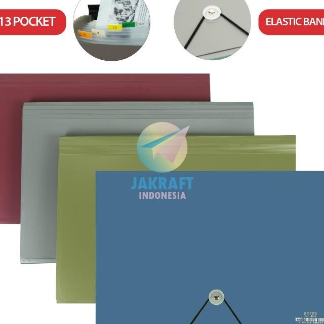 

(1 Pcs) Map Harmonika Expanding File Joyko Ef-1F4 Plastik Tali Dokumen Sertifikat Berkas Folio F4 Fc Nota Giro 13 Poet