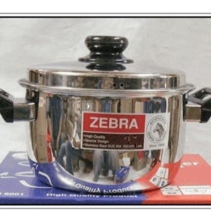 Sauce Pot Zebra Stainless Sus304 /Panci Stainless