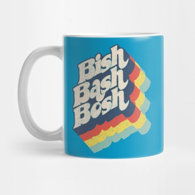 Bish, Bash, Cangkir Kopi Bosh Bish, Bash, Bosh Coffee Mug