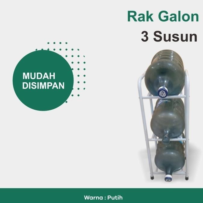 Rak Galon 3 Susun