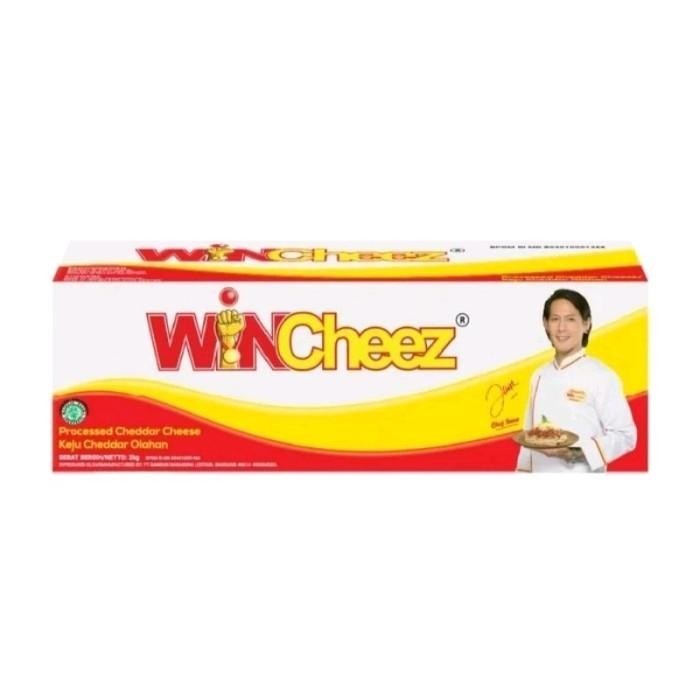 

keju wincheez 2kg cheddar block