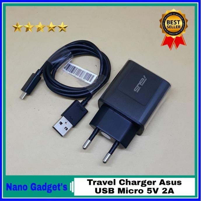 Cas Charger Asus Zenfone 2 Original 2A Ampere Bawaan Hp Fast Charging