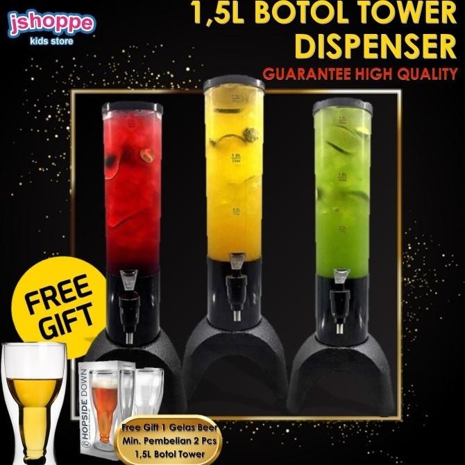 1,5 Liter Beer Tower / Tower Drink / Minuman Tower