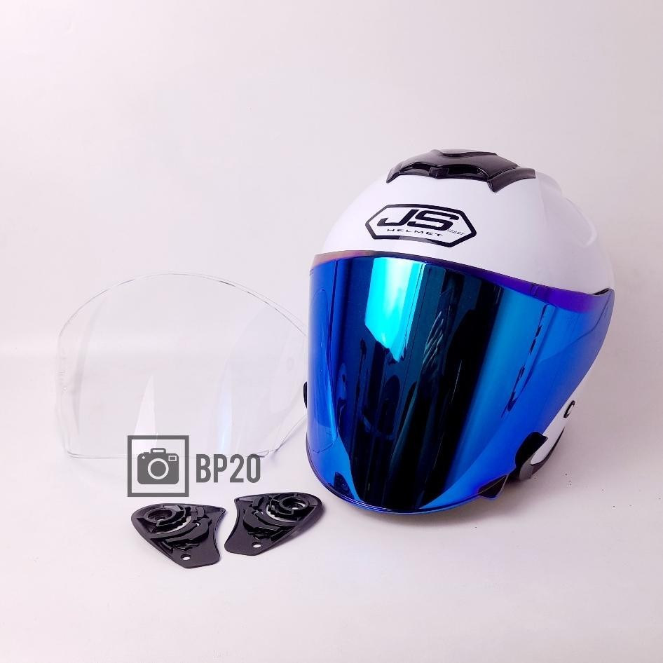 Kaca Helm Js Armor / Flat Visor Helm Js Armor