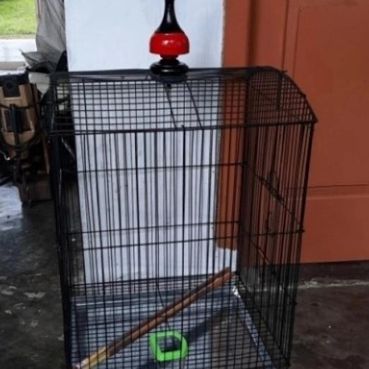Kandang Burung Besi Lipat Gantung