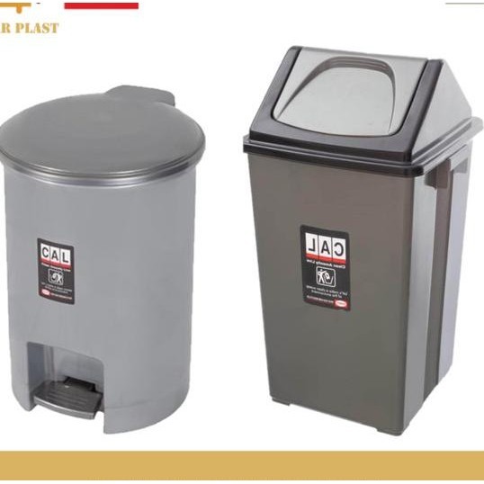 Shinpo Tempat Sampah/Tong Sampah Injak/Tong Sampah Goyang