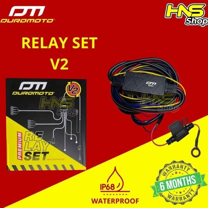 RELAY SET DUROMOTO , RELAY SET MOTOR MOBIL , RELAY SET LAMPU PREMIUM