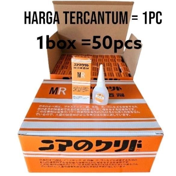 

BACK TO SCHOOL LEM KOREA MR SUPER GLUE LEM SETAN PER 50PCS