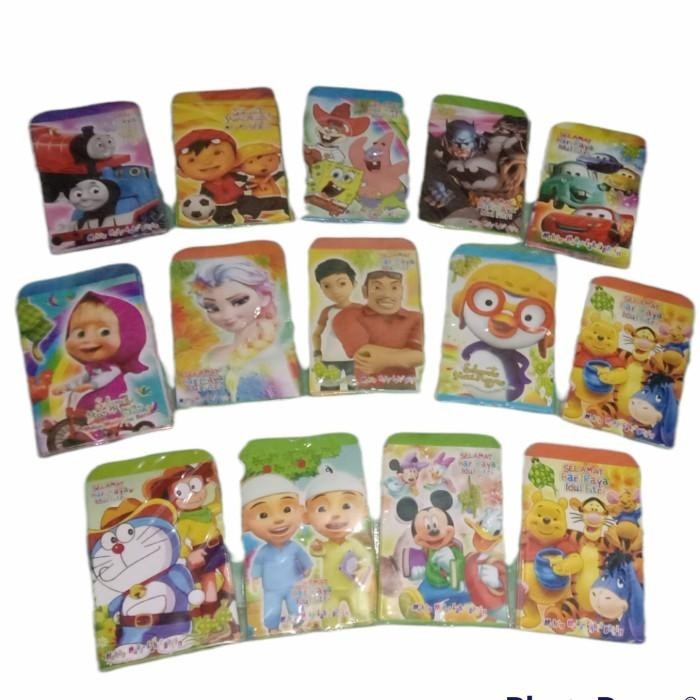 

Amplop Lebaran Angpau Idul Fitri Karakter Kartun Anak Unik Lucu Cod Dan Best Seller