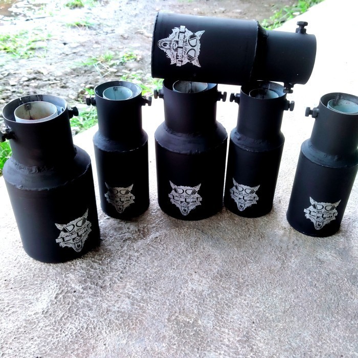 Knalpot Srigala Mobil Bensin Apv Grand Max Carry Model Baut